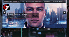 Desktop Screenshot of gamefeature.de